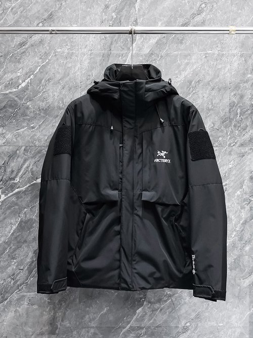 ArcTeryx 90 Down-Filled Logo Design Warm & Lightweight Jacket