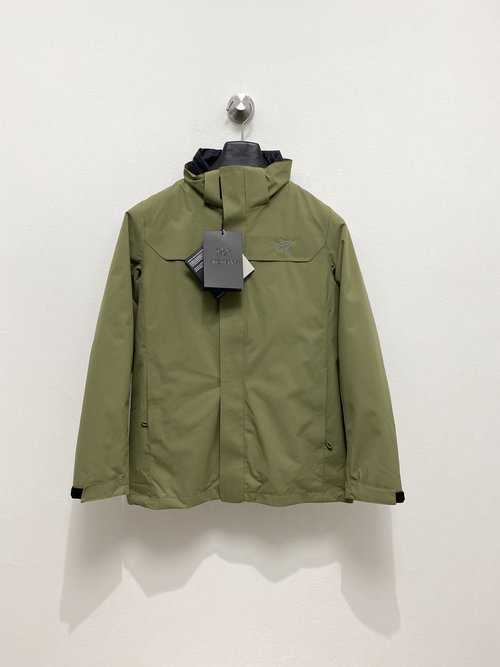 ArcTeryx Detachable Down Jacket with a Classic Logo