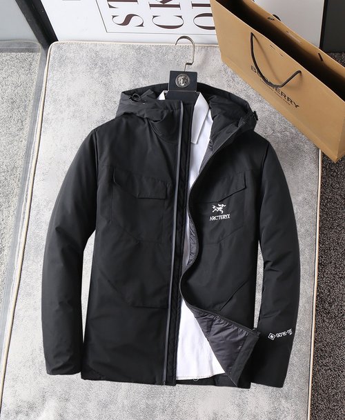 ArcTeryx Premium Down Jacket Filled with 90% Down and Colorful Design