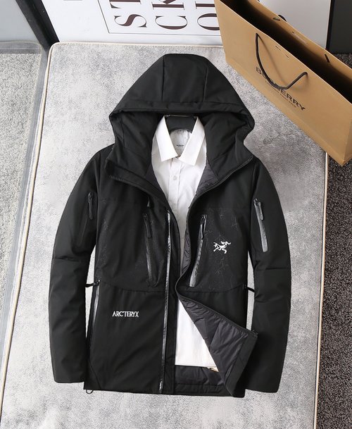 ArcTeryx Premium Down Jacket Filled with 90% Down and Colorful Design