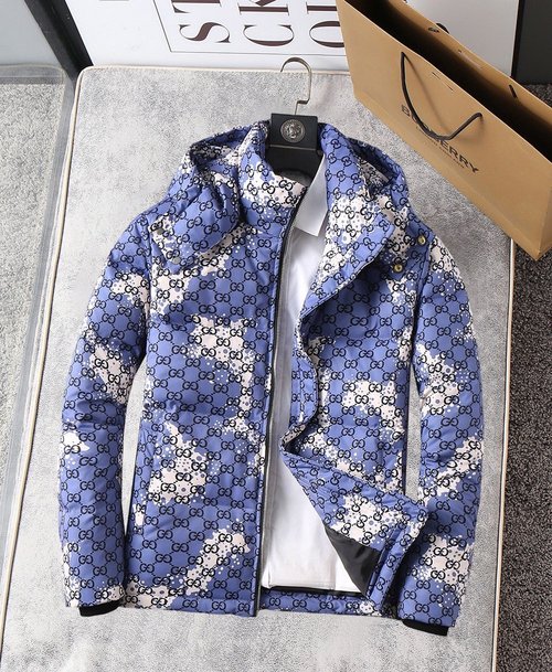 Gucci Super Warm and Lightweight Down Jacket with Logo