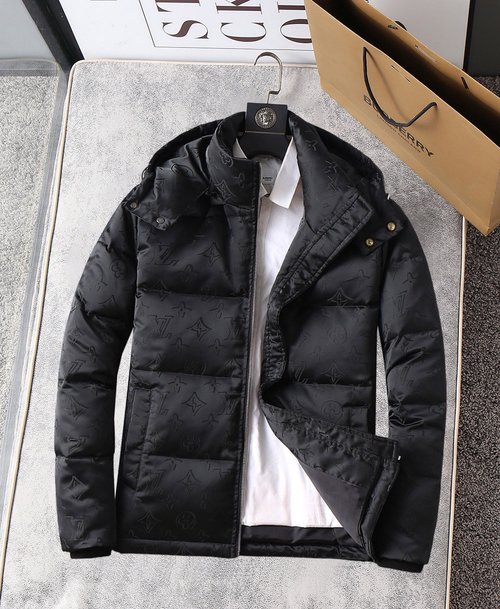 Louis Vuitton Premium Down Jacket Filled with 90% Down, Colorful and Warm
