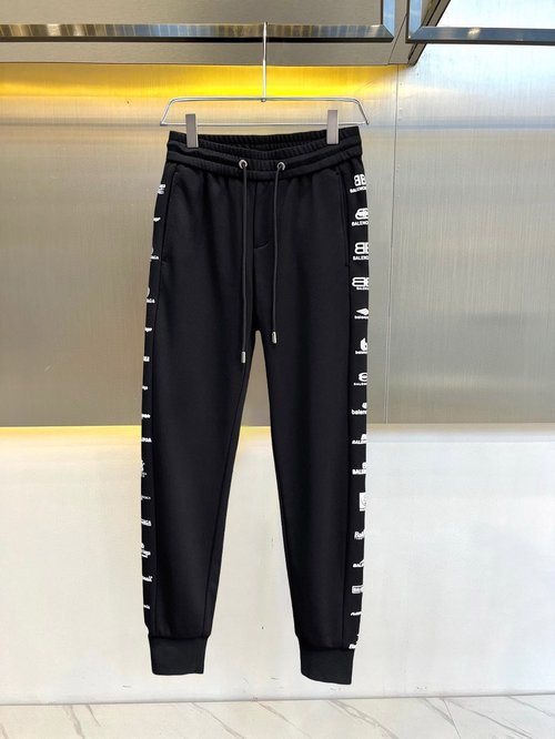 Balenciaga New Arrival Casual Pants with Logo, Great Comfort