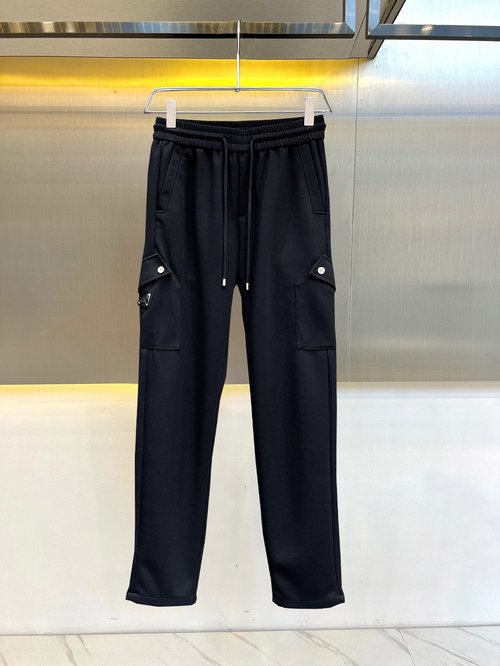 Prada New Arrival Casual Pants with Logo, Great Comfort