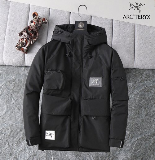 ArcTeryx 90-Down Filled Jacket with Classic Logo and Color