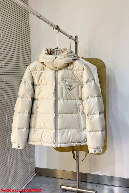 Prada Premium 90% Down Jacket with Logo