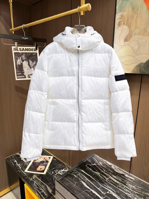 Dior Premium Down Jacket with Logo & Colorful Design