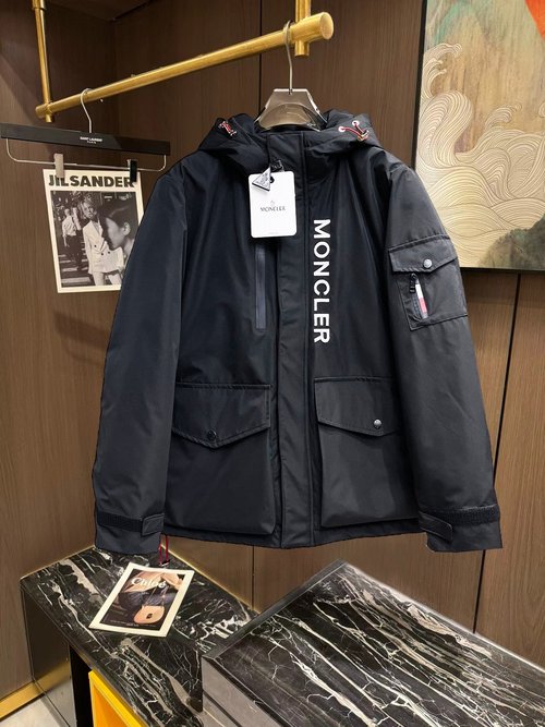 Moncler Premium Down Jacket with 90% Down, Colorful Design