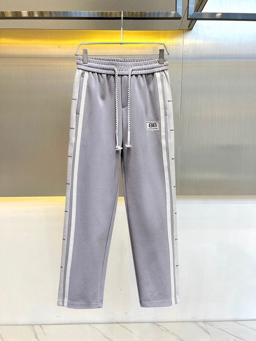 Balenciaga New Arrival Casual Pants with Logo, Great Comfort