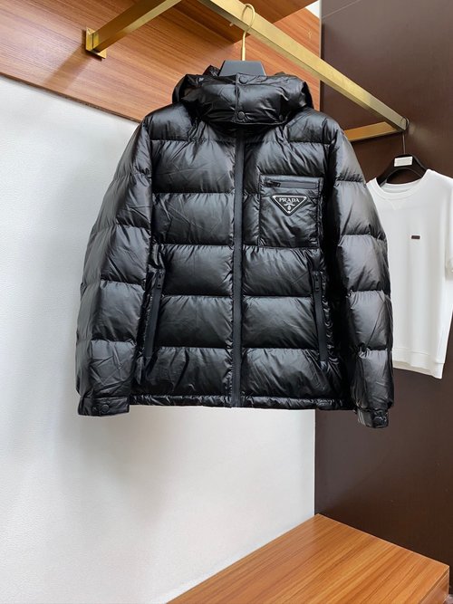 Prada Premium 90% Down Jacket with Classic Logo