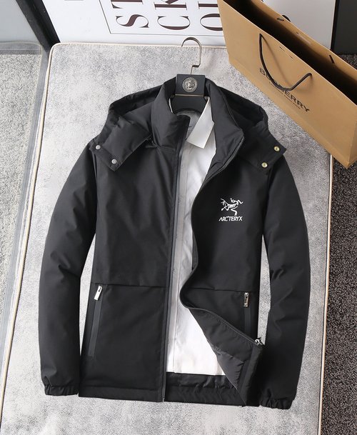 ArcTeryx Premium 90% Down-Filled Jacket with Logo and Color