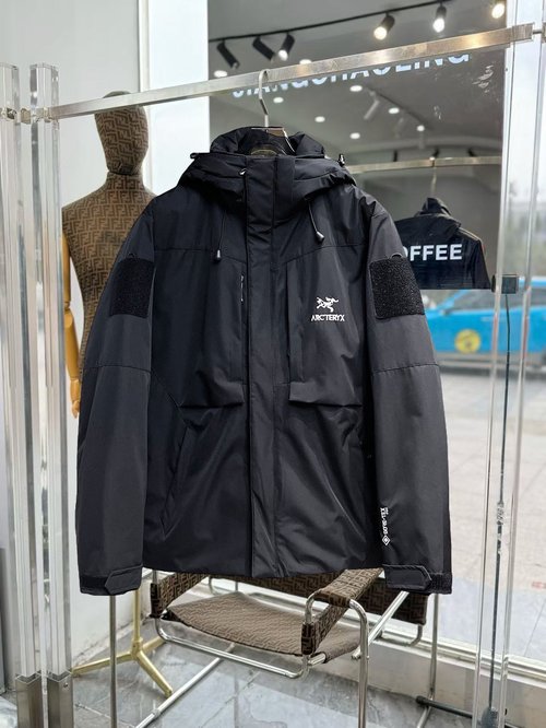 ArcTeryx High - end 90% Down Jacket with Logo, Excellent Warmth