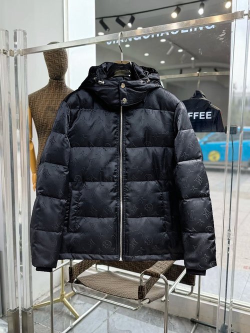 Louis Vuitton High - end 90% Down Jacket with Logo, Excellent Warmth