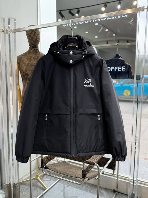 ArcTeryx High - end 90% Down Feather Jacket with Logo