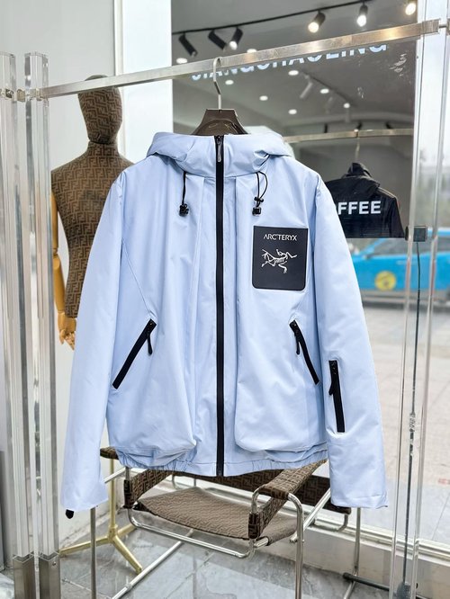 ArcTeryx High - end 90% Down Feather Jacket with Logo