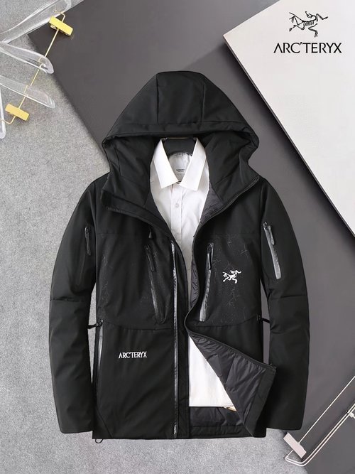 ArcTeryx Premium All-90-Down Jacket with Classic Logo
