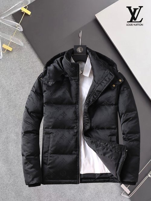 Louis Vuitton Premium 90% Down-filled Jacket with Logo