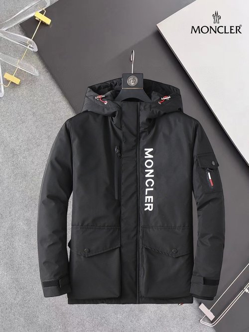 Moncler 90% Down-filled Jacket with Classic Logo and Color