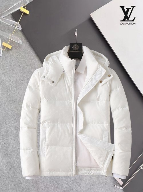 Louis Vuitton 90-Down Filled Jacket with Classic Logo and Color