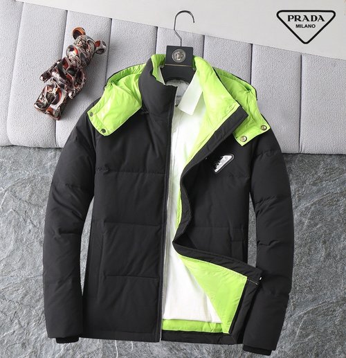 Prada Premium 90% Down Jacket with Classic Logo
