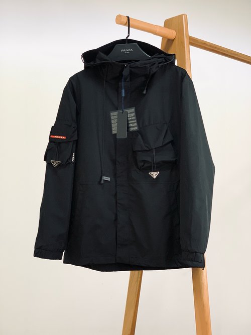 Prada Premium Jacket with Breathable Fabric and Good Fit