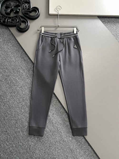 Prada Soft and Smooth Casual Pants with Brand Logo