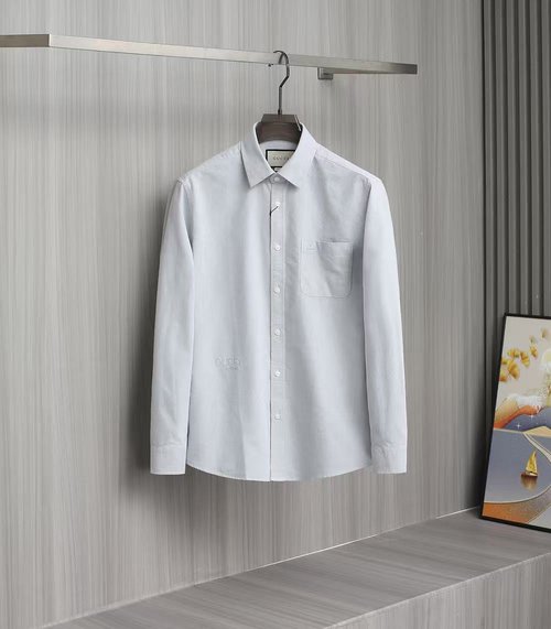 Gucci Stylish and Comfortable Shirt with Embroidered Pattern