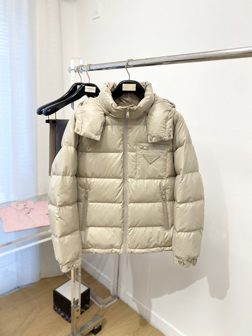 Prada Premium 90% Down Jacket with Classic Logo