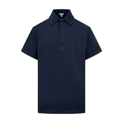 Loewe Embroidered Logo Polo Shirt in Quality Fabric