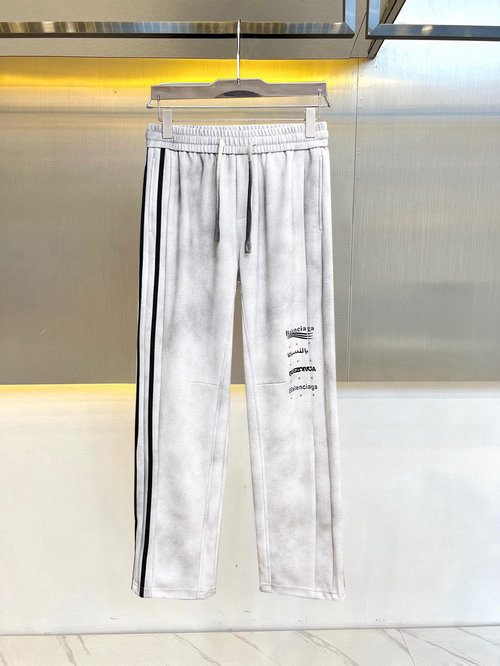 Balenciaga New Casual Pants with Logo, High Comfort