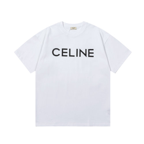 Celine Classic Printed Short Sleeve with Retro Inspiration