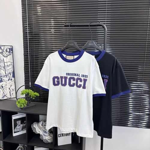 Gucci Commemorative Edition Foam Print Short Sleeve Shirt