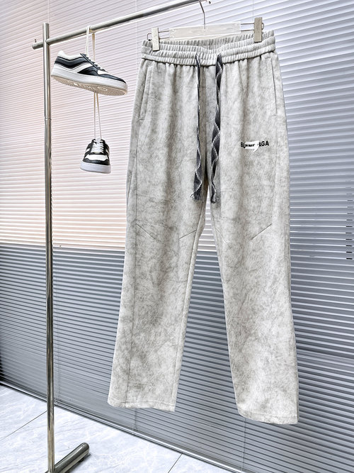 Balenciaga Classic Logo Casual Pants with Great Comfort