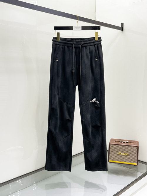 Balenciaga Classic Logo Comfortable Casual Pants