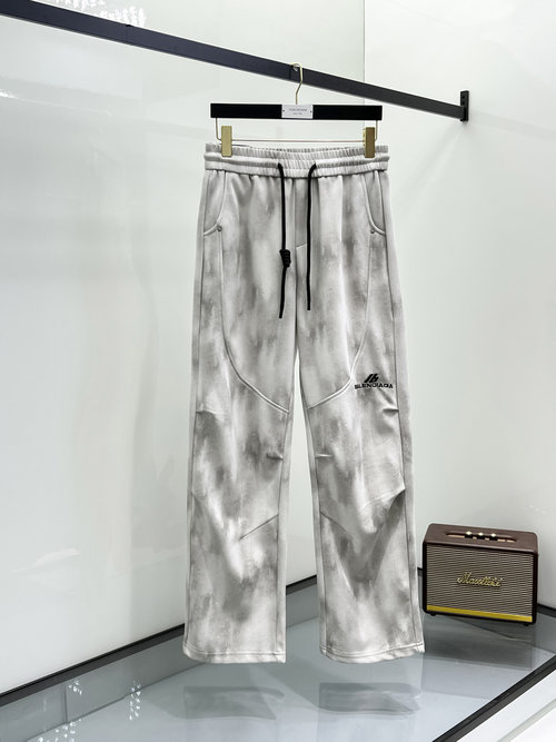 Balenciaga Classic Logo Comfortable Casual Pants