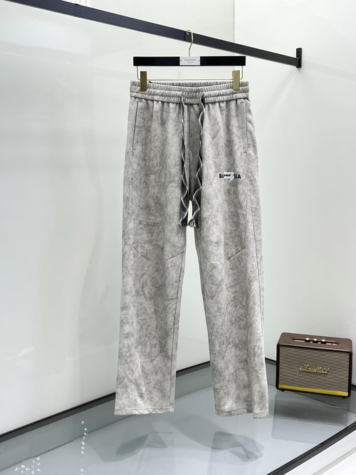 Balenciaga New Casual Pants with Logo, Great Comfort