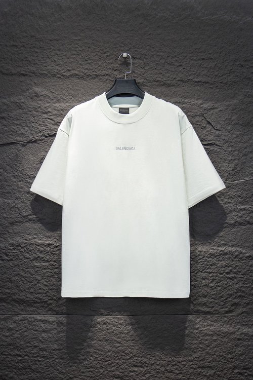 Balenciaga Custom-Dyed T-Shirt with Austrian Rhinestones