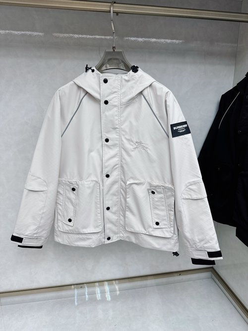 Burberry Early Release Jacket Featuring Premium Details