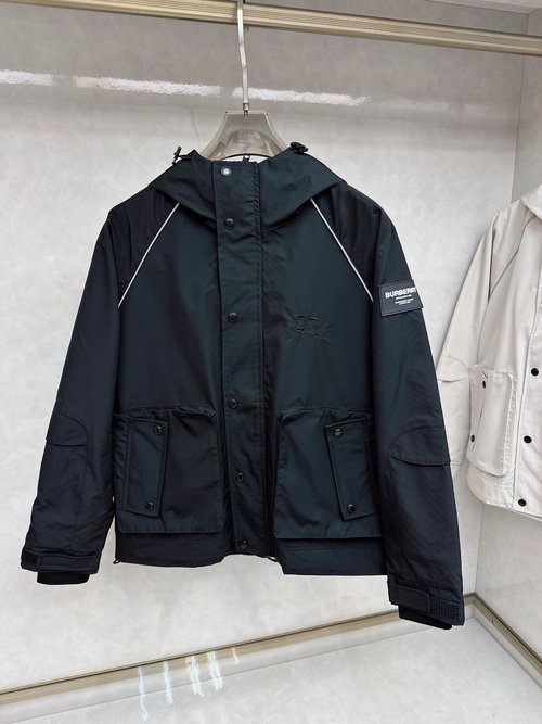 Burberry Early Release Jacket Featuring Premium Details