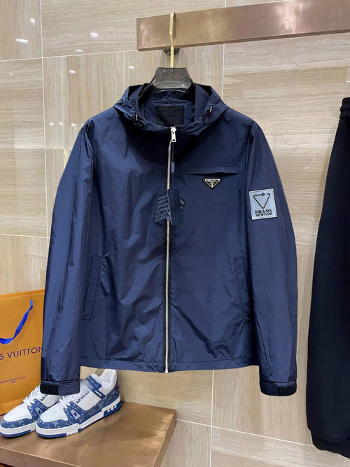 Prada Premium Jacket with Three Tags & Custom Fabric