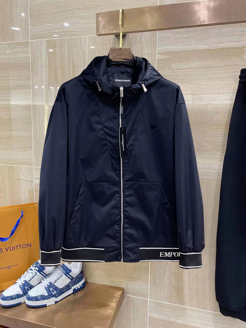 Armani Double-sided Jacket with High-quality Fabric