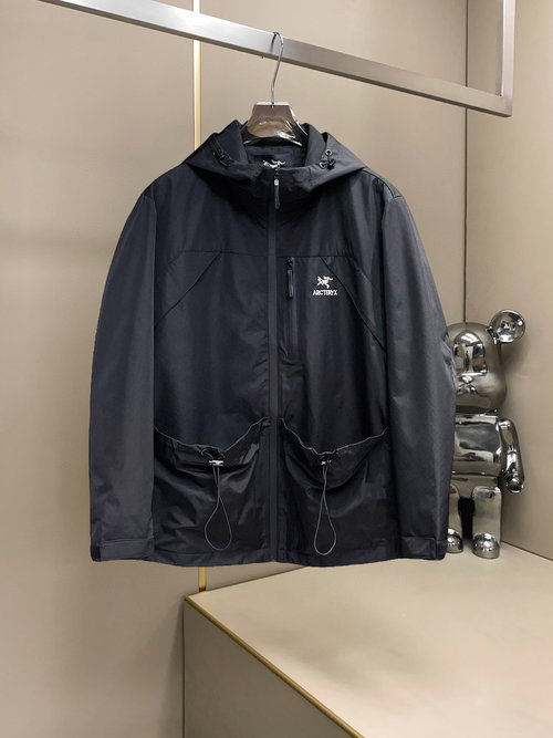 ArcTeryx Premium Jacket with Custom Fabric and Excellent Fit