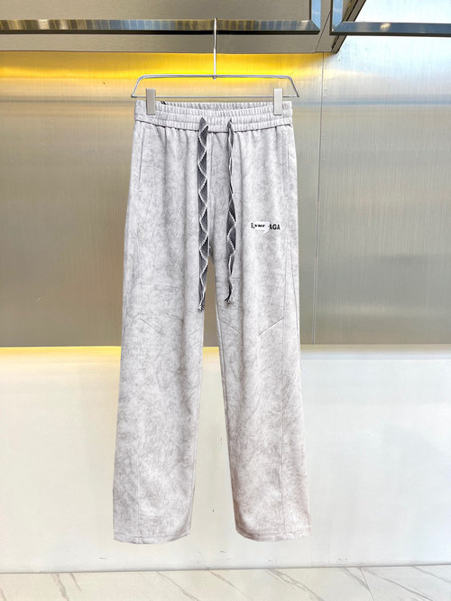 Balenciaga New Casual Pants with Logo, Custom Fabric