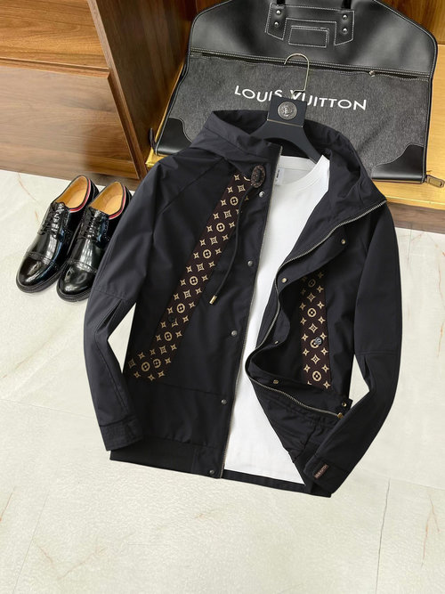 Louis Vuitton Premium Jacket with Three Labels, Breathable & Comfortable