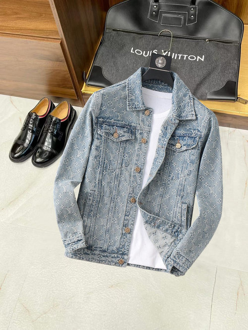 Louis Vuitton Premium Jacket with Three Labels, Breathable & Comfortable