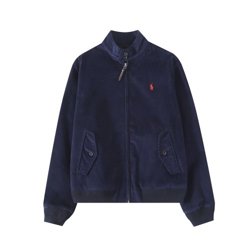 Polo Ralph Lauren Corduroy Jacket with Embroidered Pony & Checked Lining