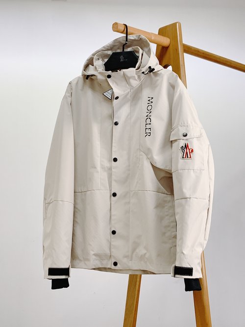 Moncler Functional and Stylish Hooded Jacket