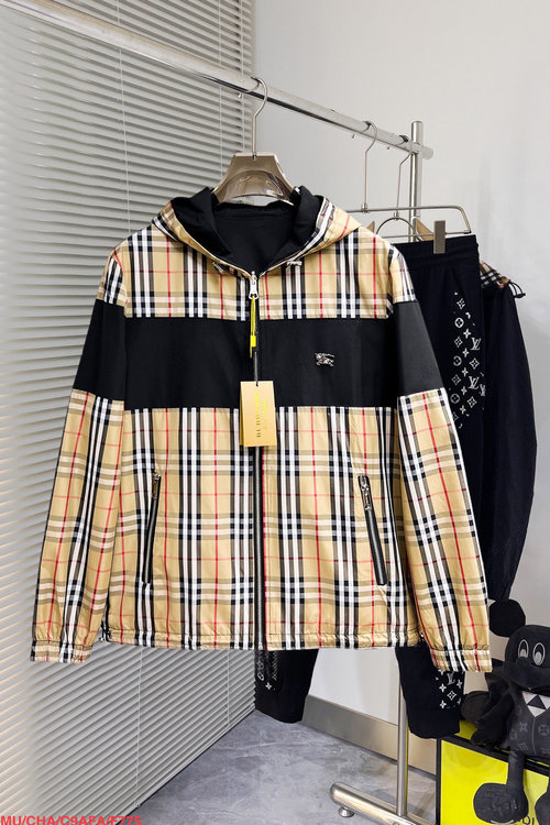 Burberry Official-style Jacket: Premium Fabric, Excellent Fit