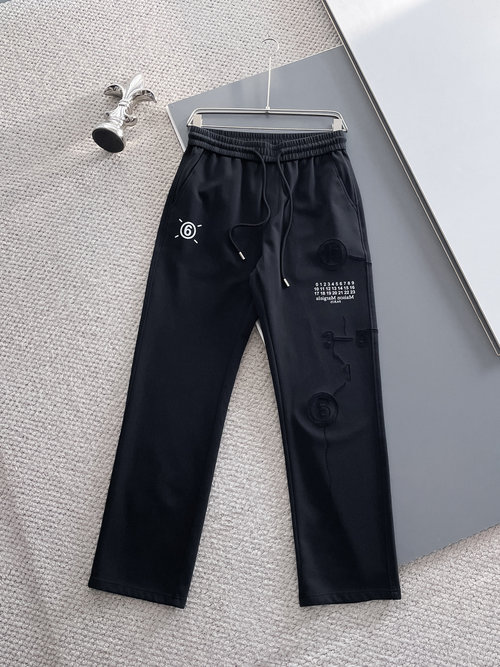 Maison Margiela High - end Logoed Casual Pants