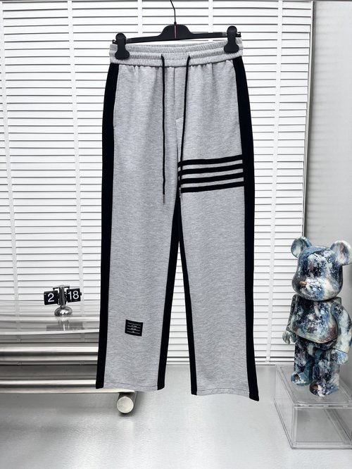 Thom Browne Newly Launched Casual Pants with Imported Fabric